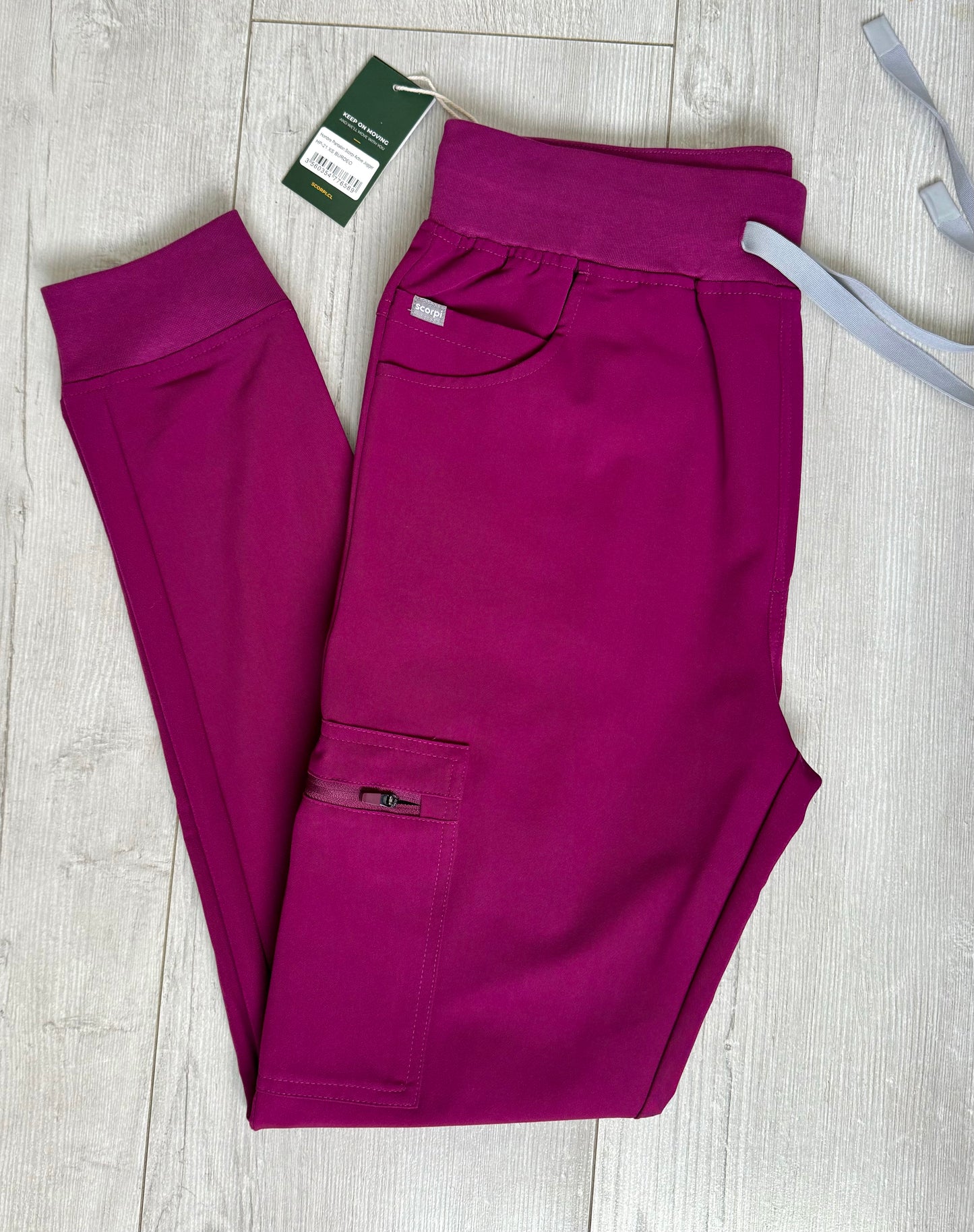 Jogger Scorpi Active burdeo hombre - unisex