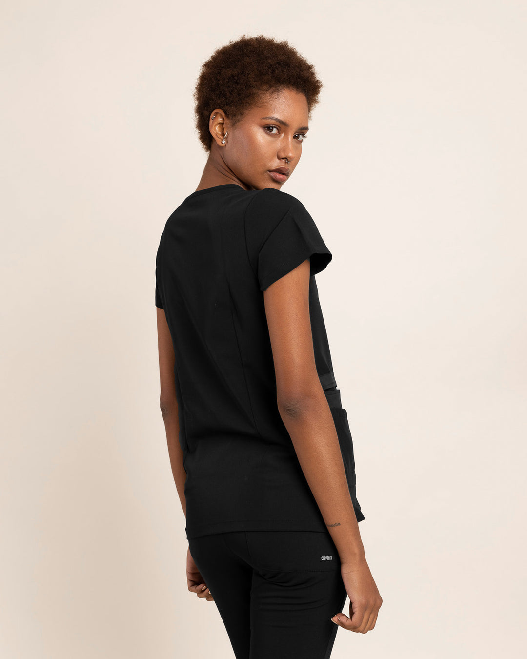TOP MUJER ADVANCE NEGRO
