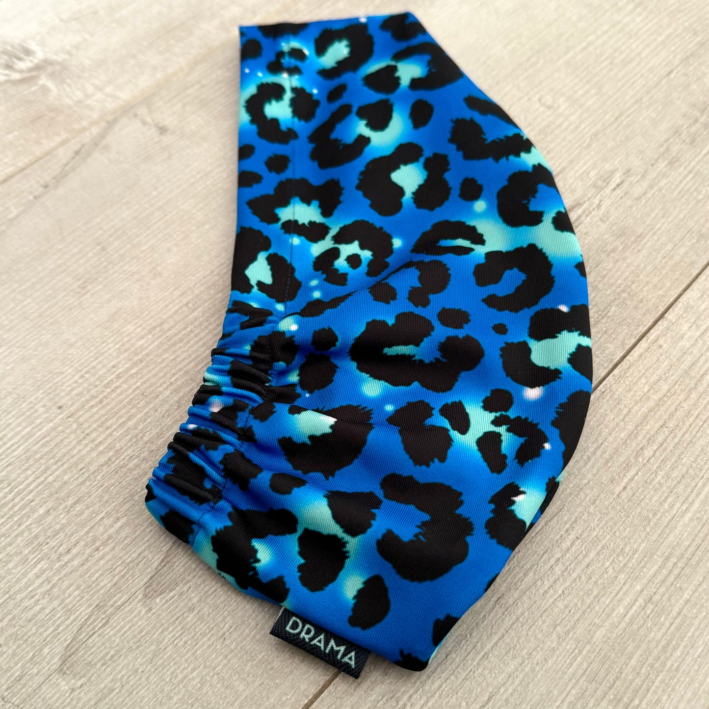 Cofia print azul