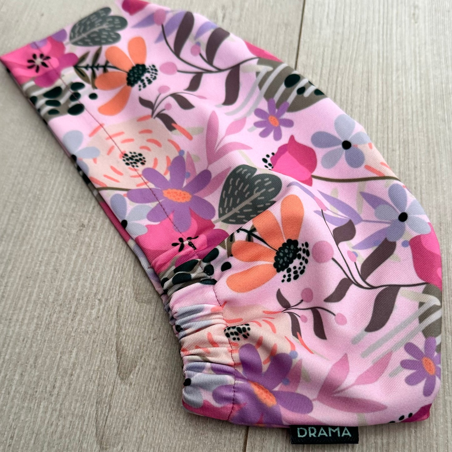 Cofia rosa floral🌸