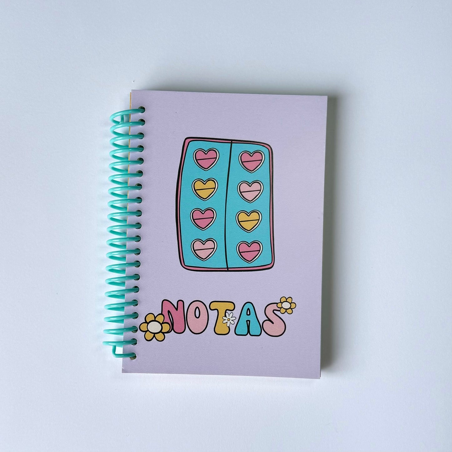 Libreta medicamentos de colores