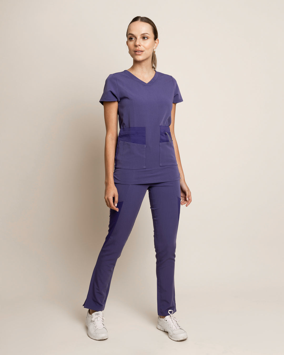 Top mujer Advance morado