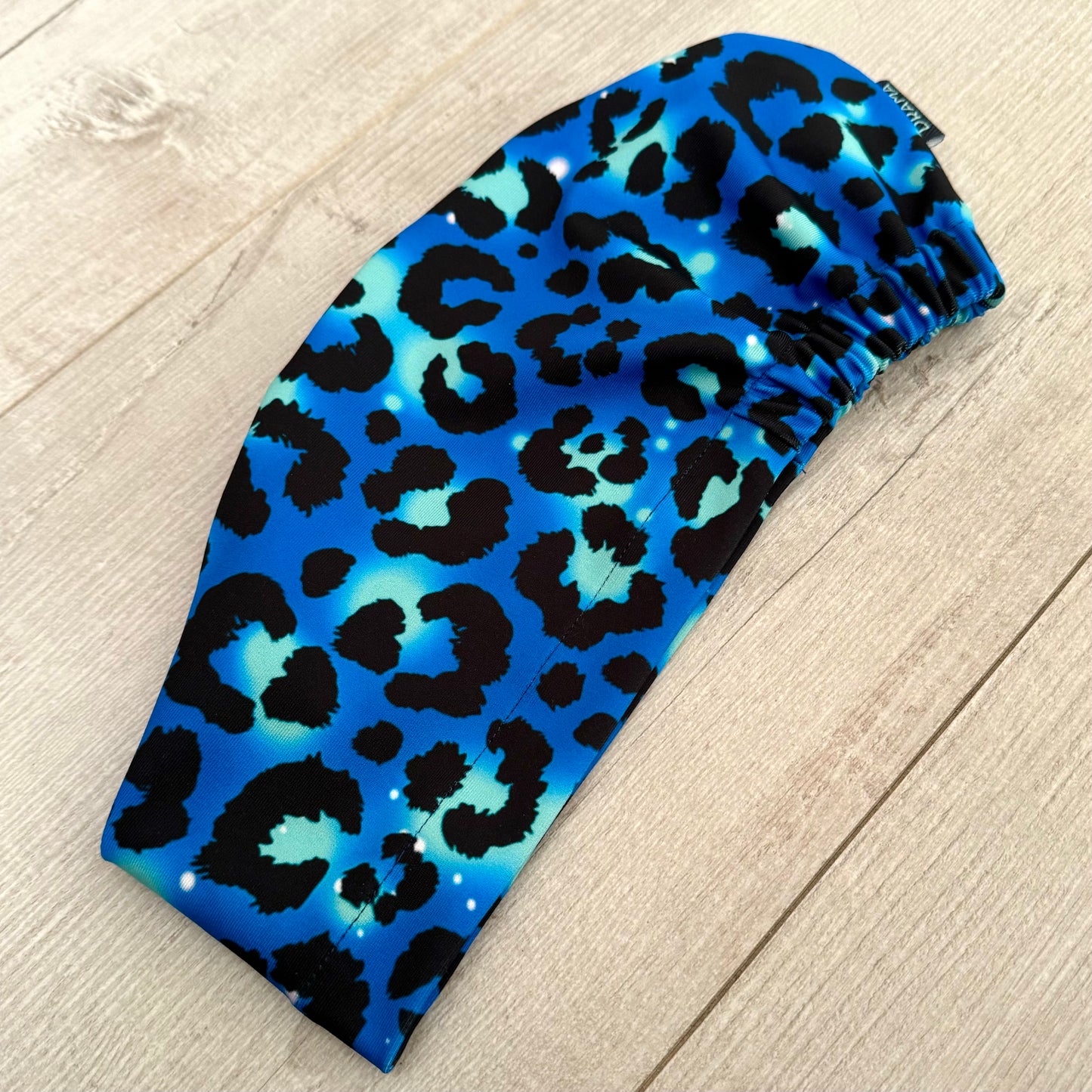 Cofia print azul
