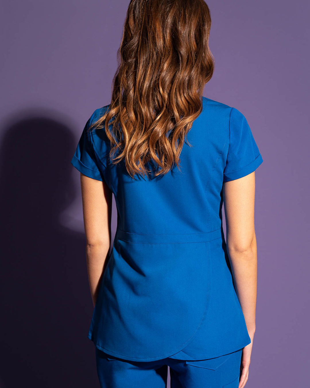 Top mujer life azul rey