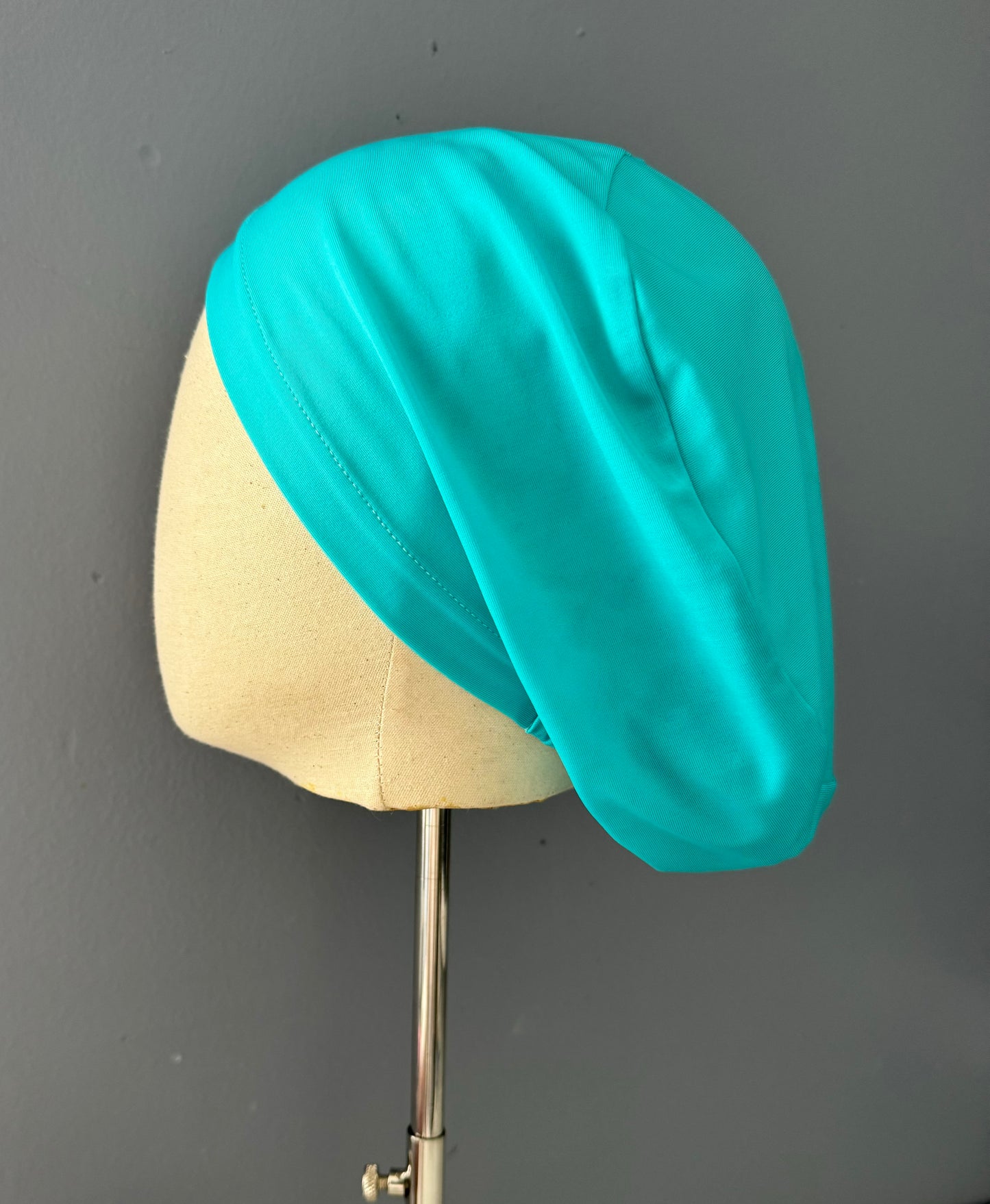 Cofia color turquesa