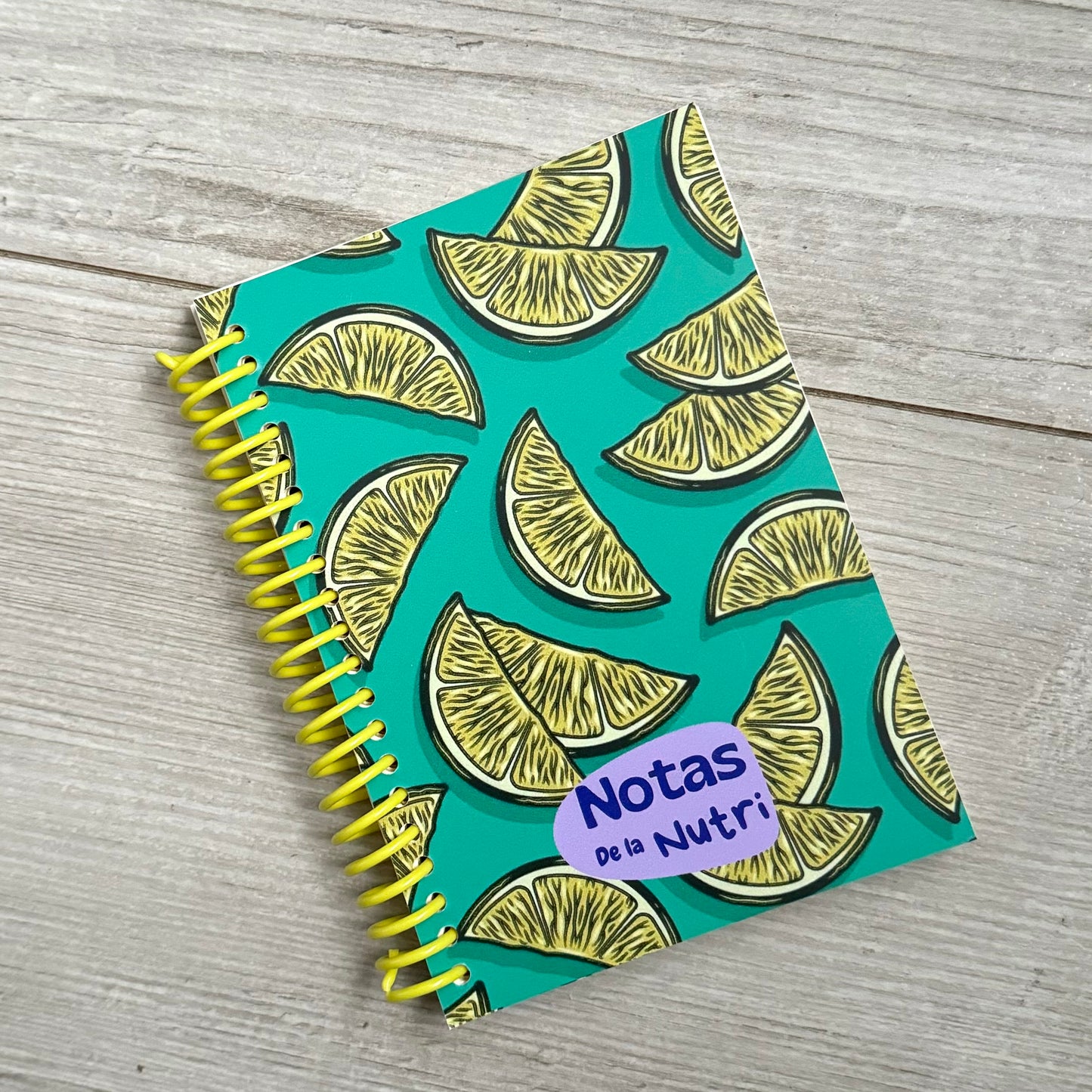 Libreta notas de la nutri 🍋