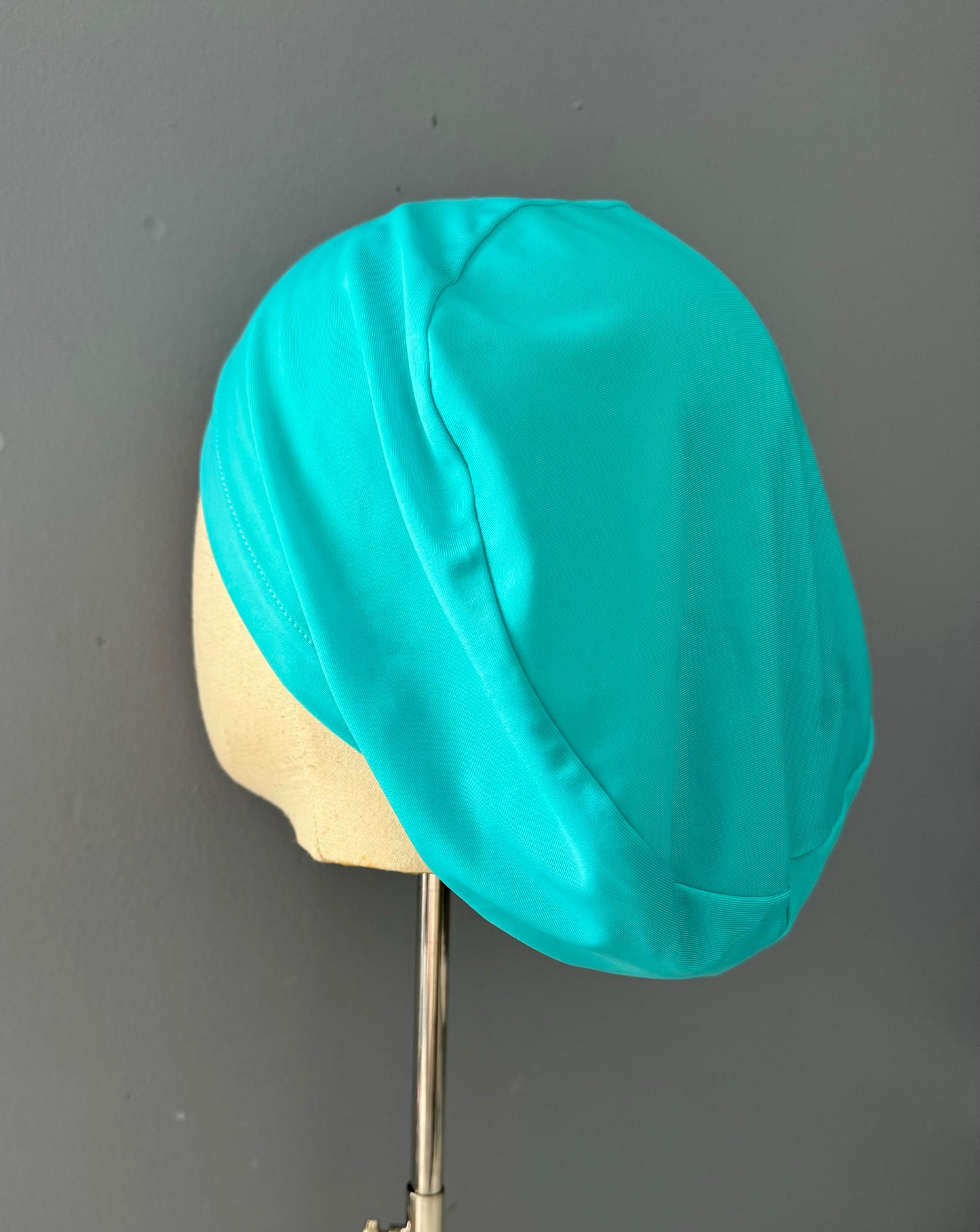 Cofia color turquesa