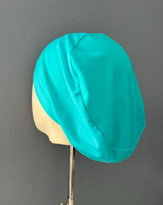 Cofia color turquesa
