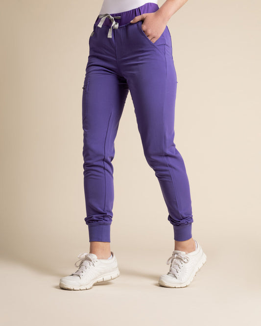 Pantalón Jogger mujer morado