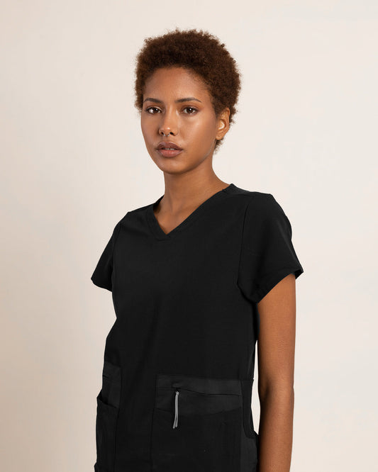 TOP MUJER ADVANCE NEGRO
