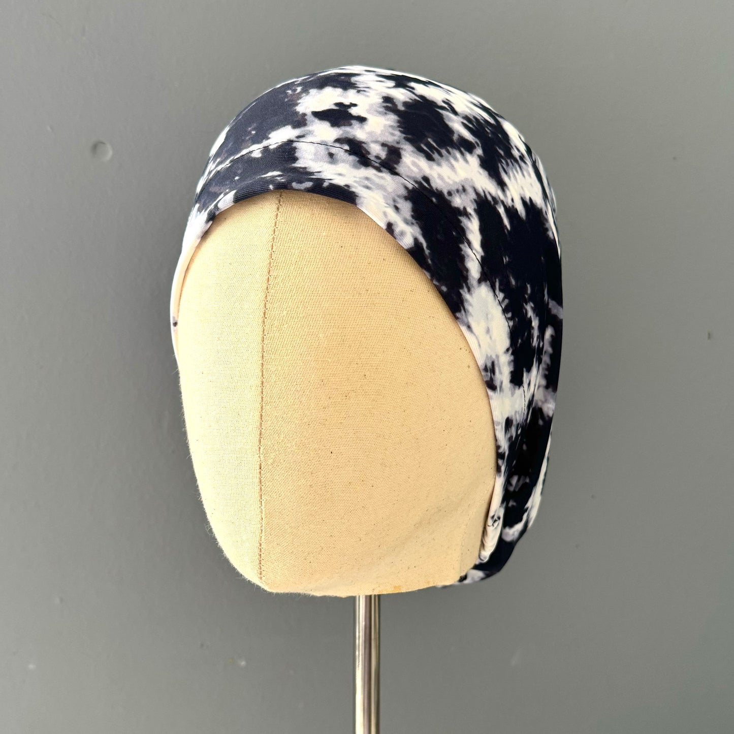 Cofia tye die azul marino