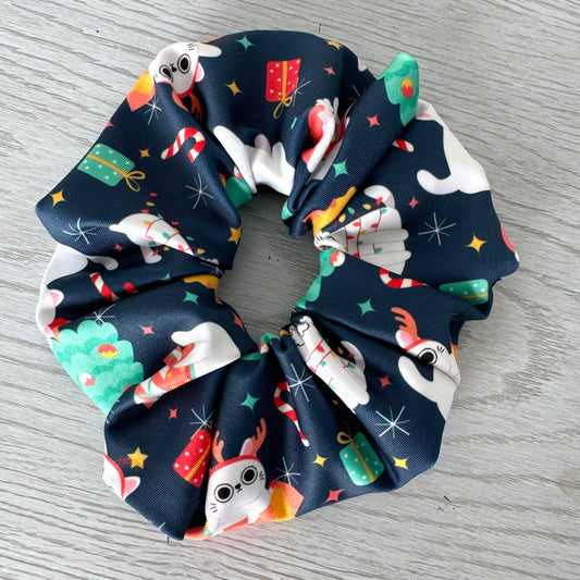Scrunchie gatitos navideños 😻🎄